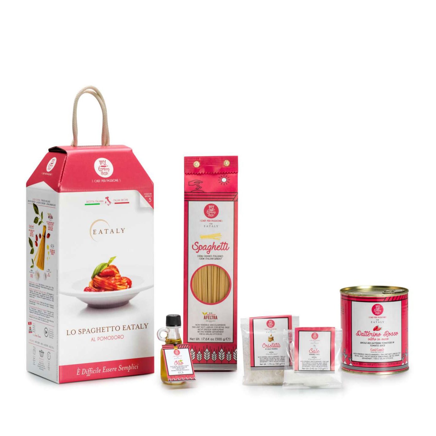 Kit Spaghetto al Pomodoro 5 peças