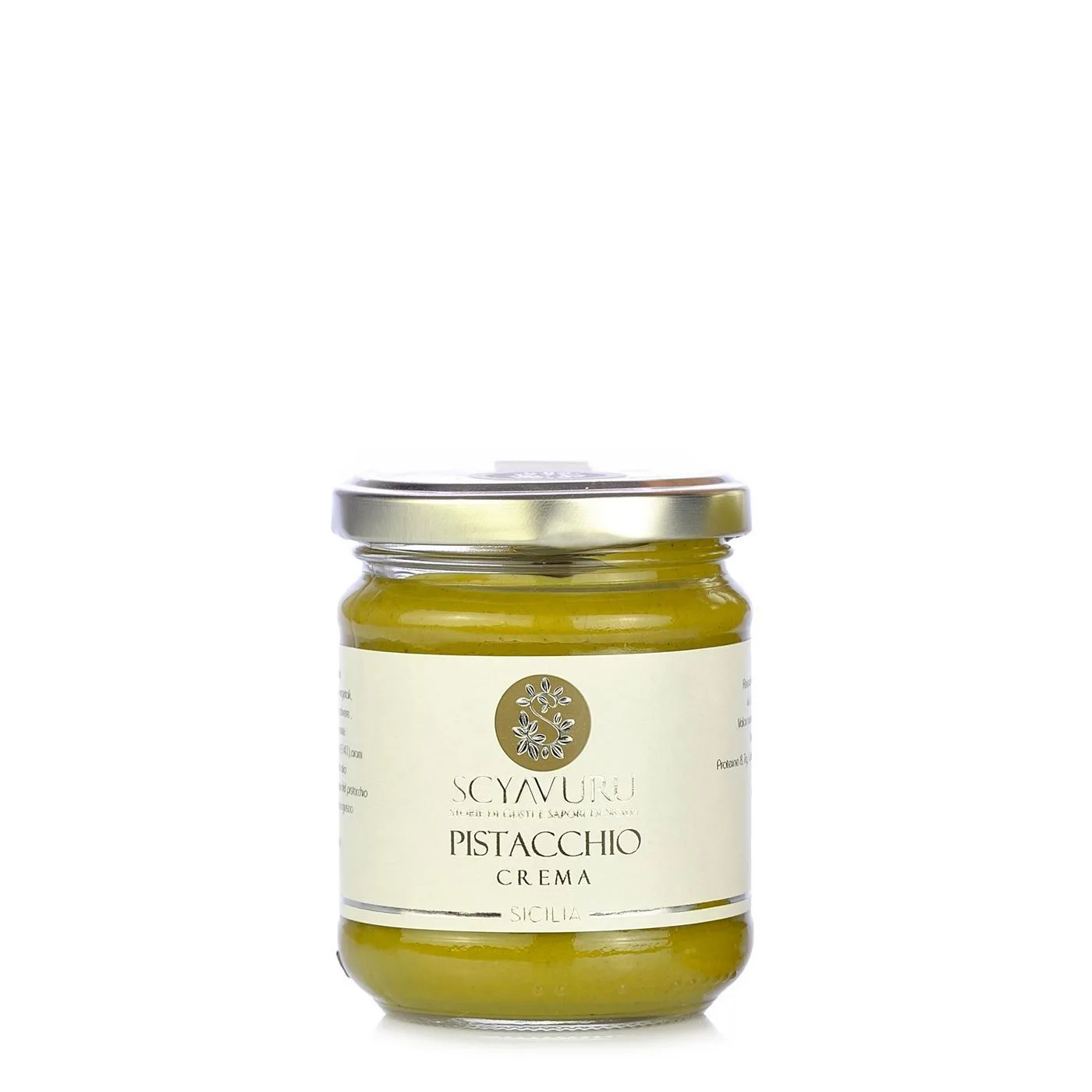 Pote de Creme de Pistache Crocante Scyavuru 200 g
