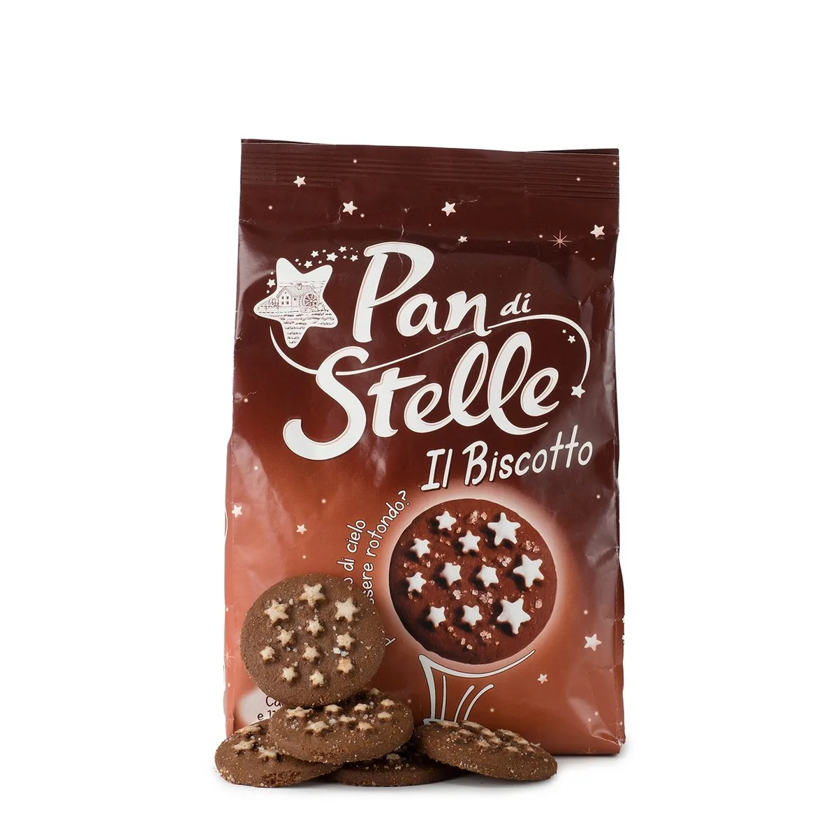 Pacote de Biscoitos Pan di Stelle 350 g