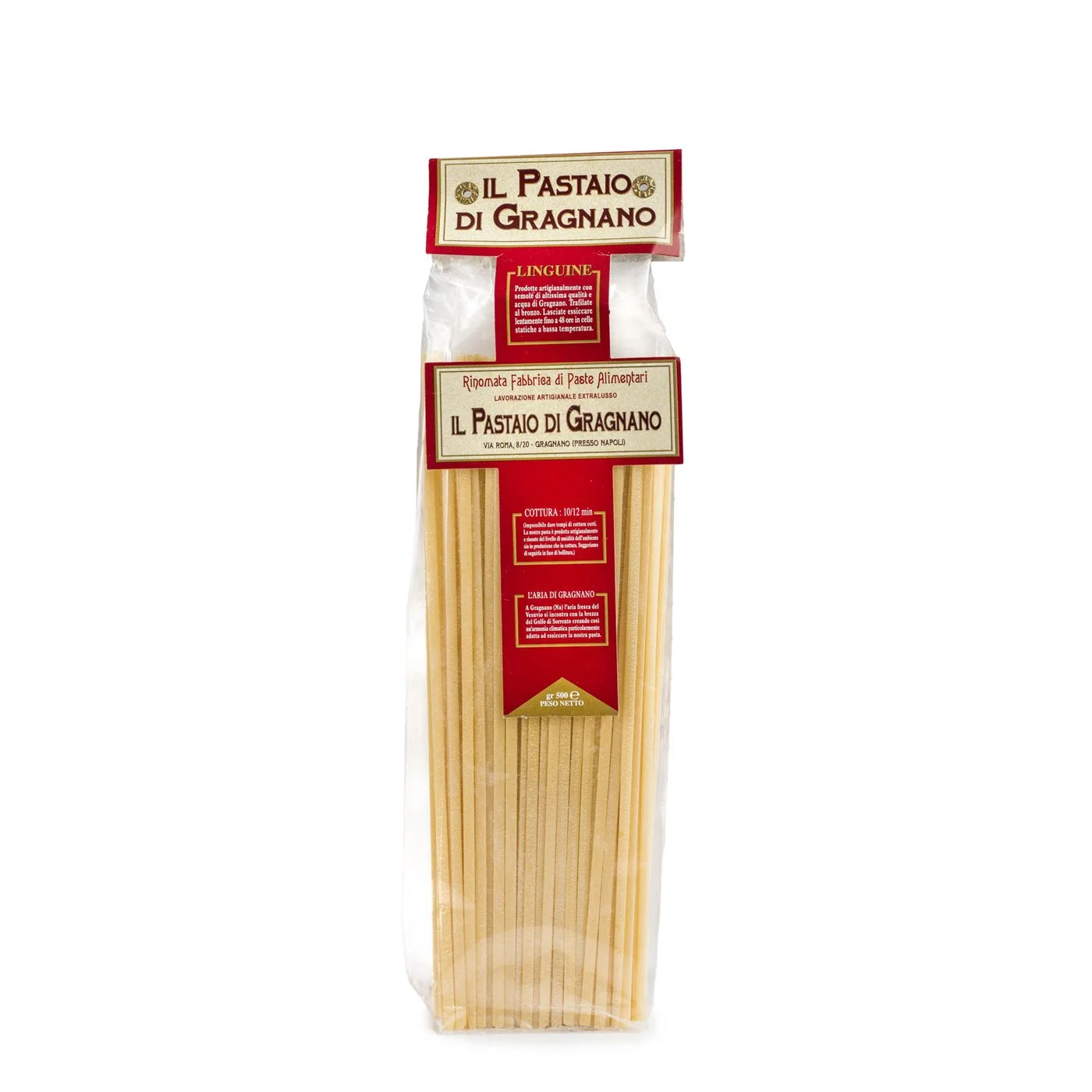 Pacote de Linguine Il Pastaio di Gragnano 500 g